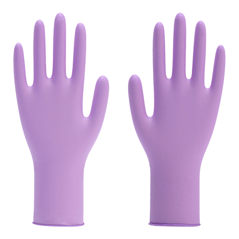 12 inch XS Medical Fingertip-Textured Nitrile Gloves