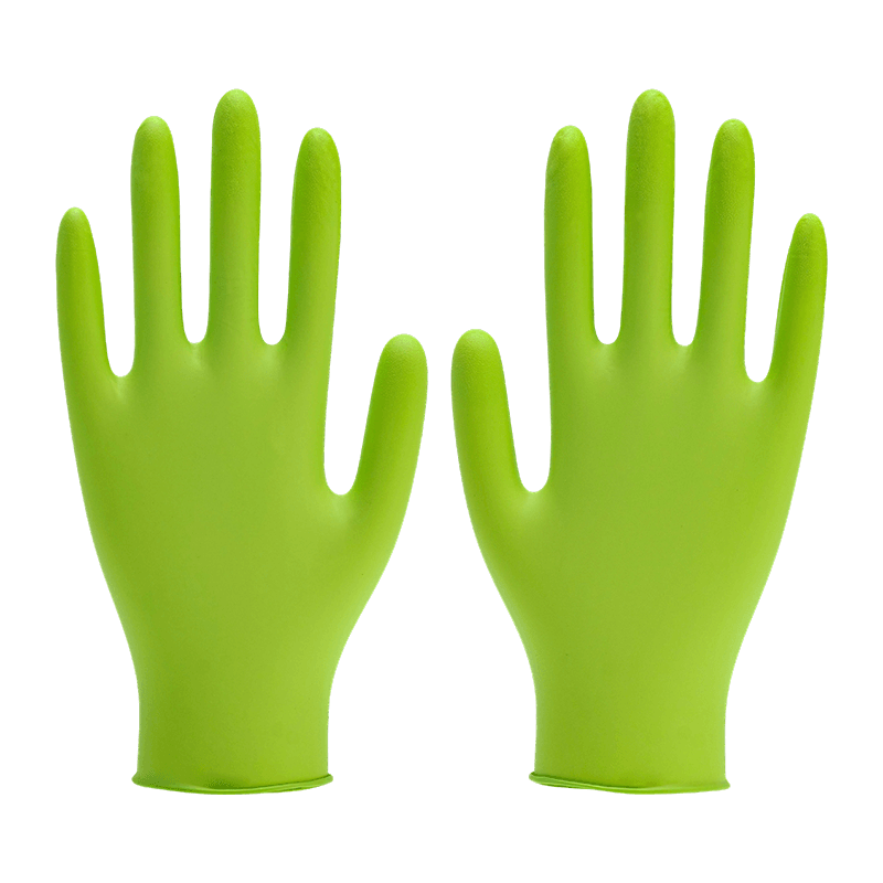 9 inch M Medical Fingertip-Textured Nitrile Gloves