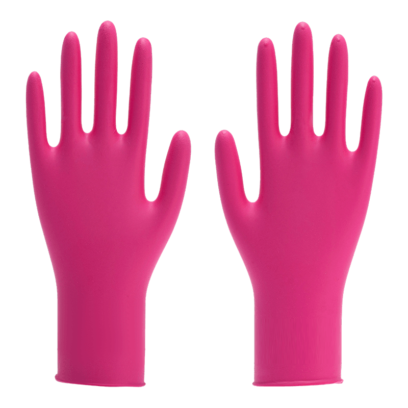 12 inch M Medical Fingertip-Textured Nitrile Gloves