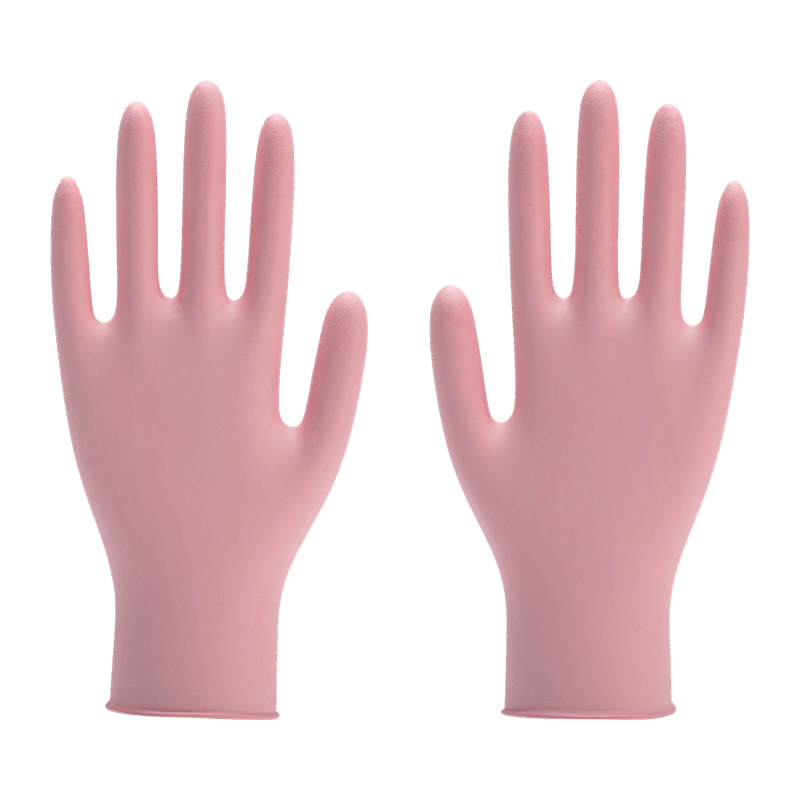 9 inch XL Medical Fingertip-Textured Nitrile Gloves
