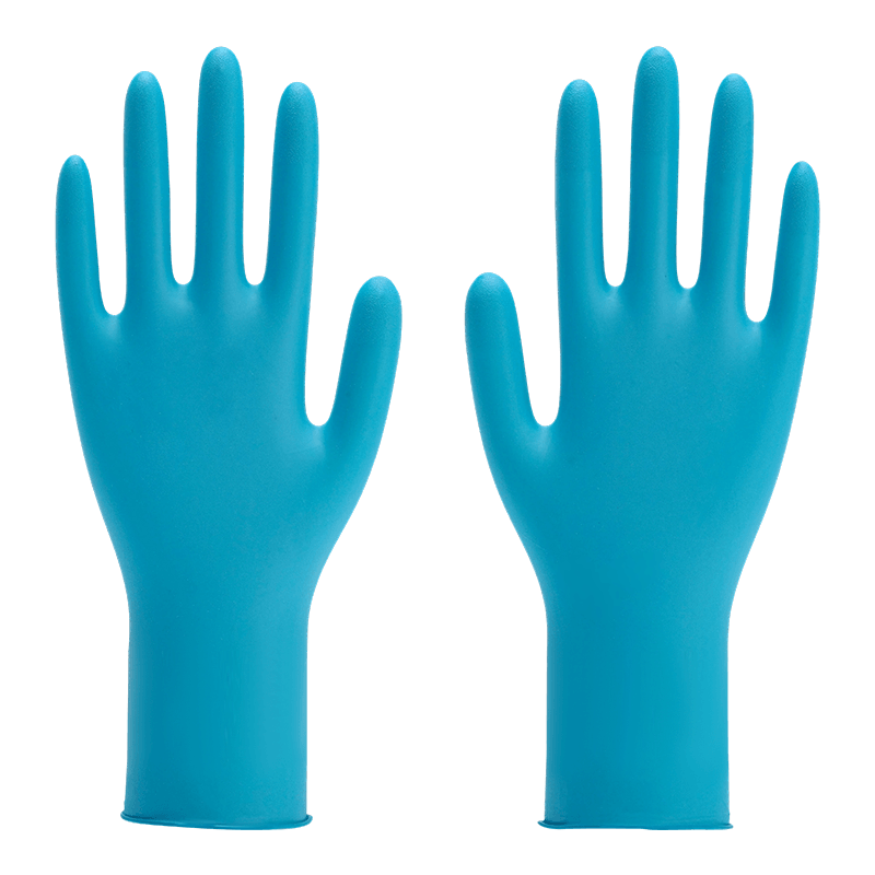 12 inch XXL Medical Fingertip-Textured Nitrile Gloves