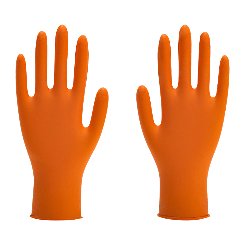 9 inch XL Biosafety Protection Powder-Free Nitrile Gloves