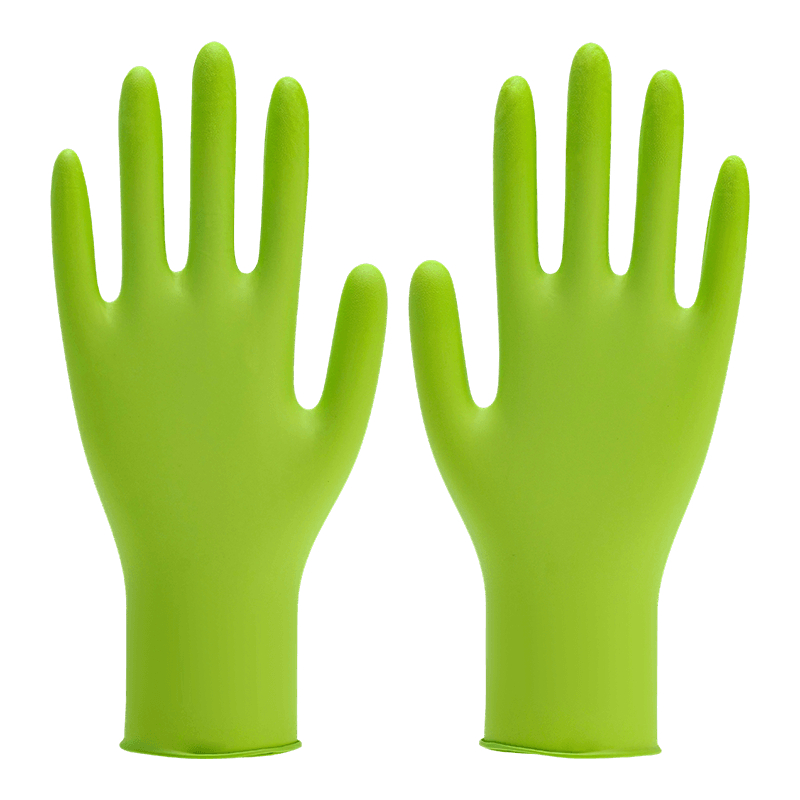 12 inch S Biosafety Protection Powder-Free Nitrile Gloves