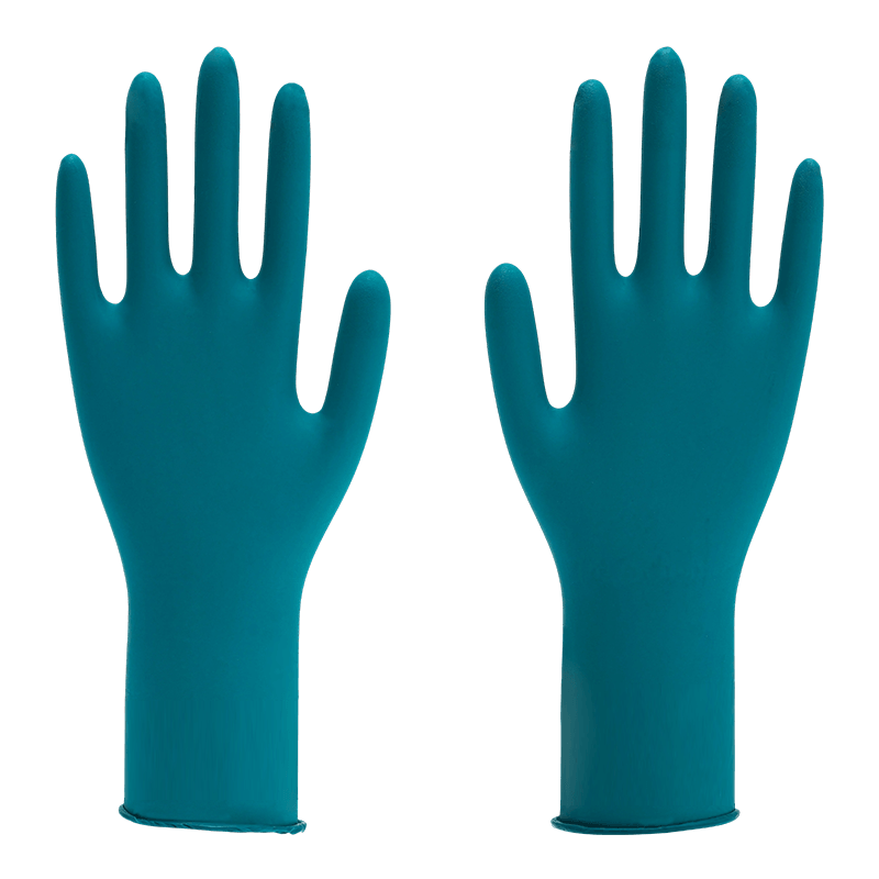 12 inch XS Biosafety Protection Powdered Nitrile Gloves
