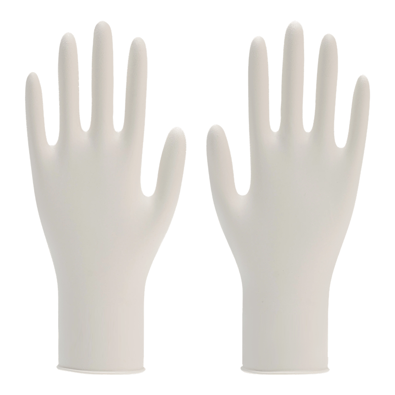 12 inch L Biosafety Protection Powdered Nitrile Gloves
